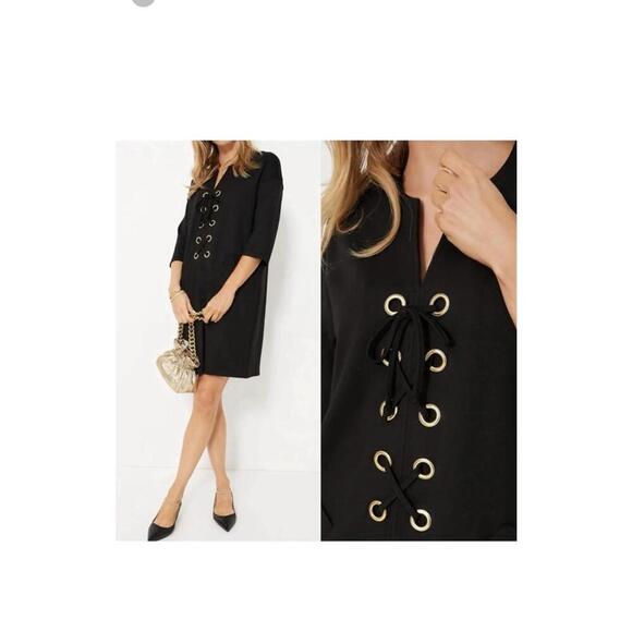 Tuckernuck Black Ellington Mini Dress NWT Extra Small XS - Picture 1 of 5